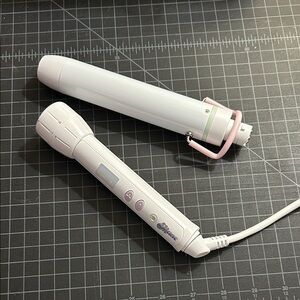 Mane 1.25” Curling Wand with Power Bottom Interchangeable Base